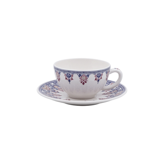 ROUEN OR - SET OF 2 BREAKFAST CUPS & SAUCERS