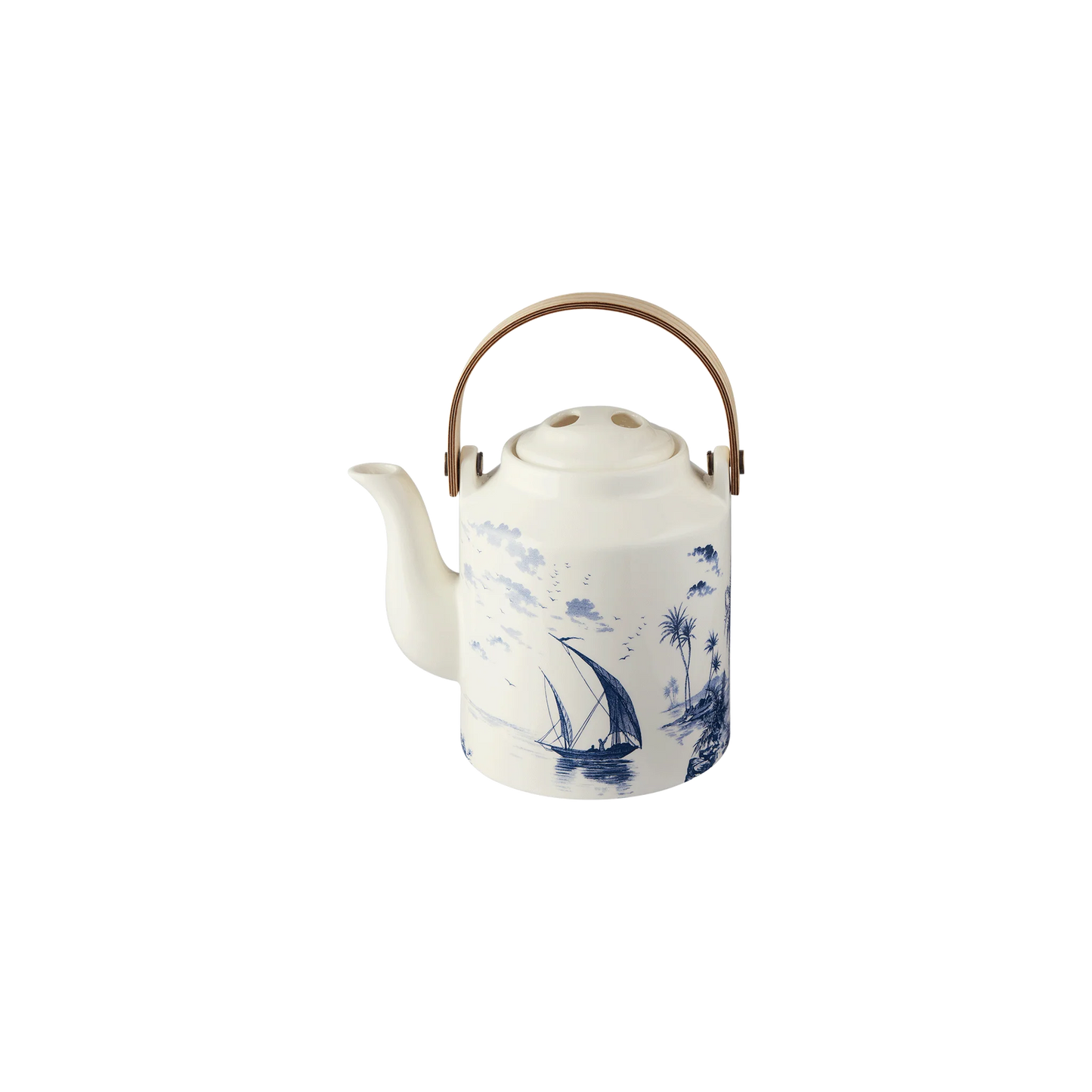 LES DEPAREILLEES BLUE - JAPANESE TEAPOT