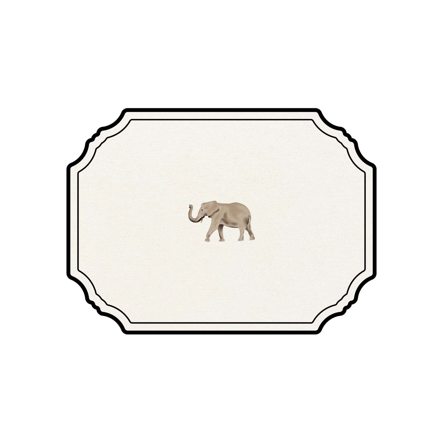 ANIMATE FRAMES PLACEMAT - ELEPHANT