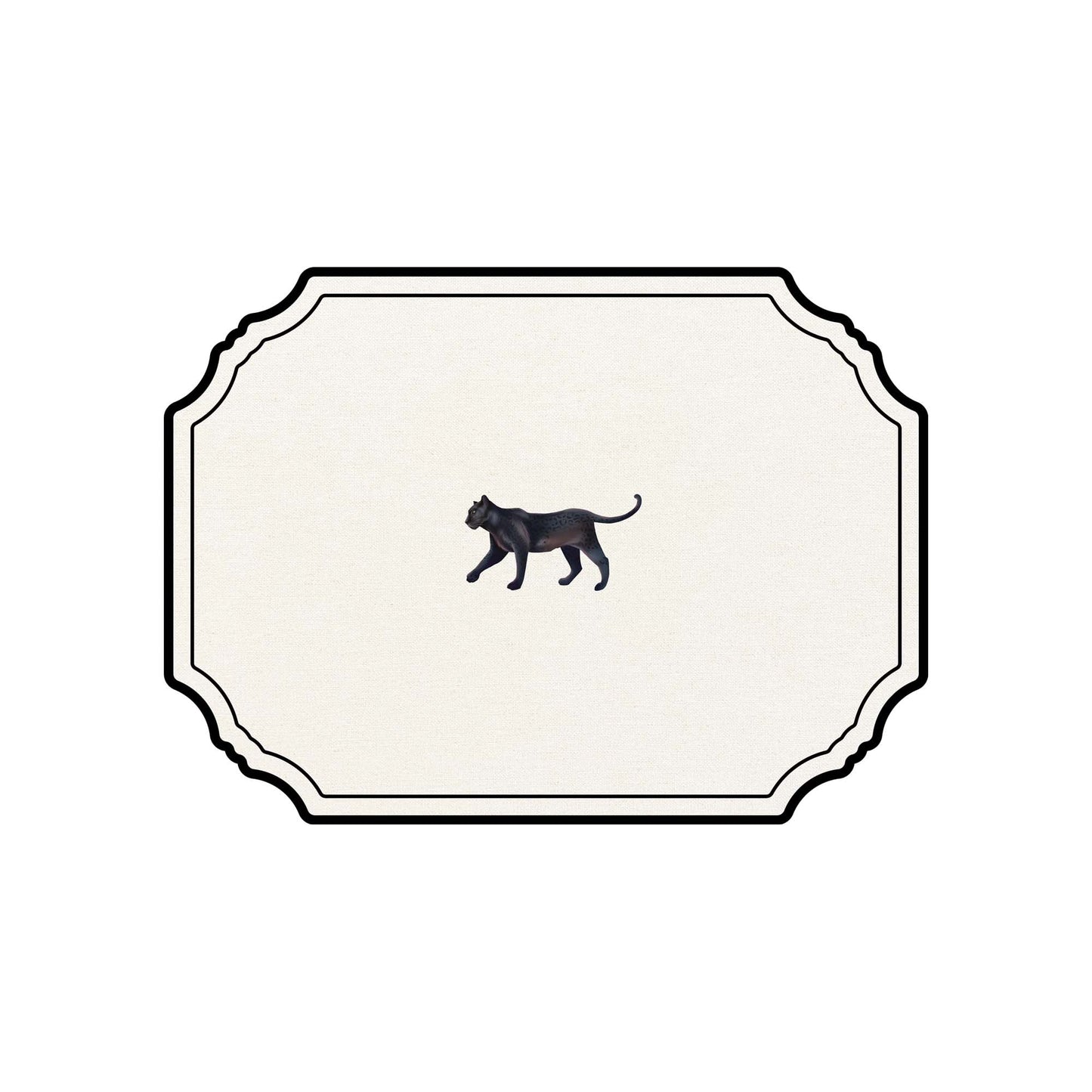 ANIMATE FRAMES PLACEMAT - PANTHER