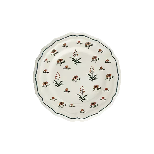 HERBIER DU PARADIS - BOX OF 4 CANAPE PLATES