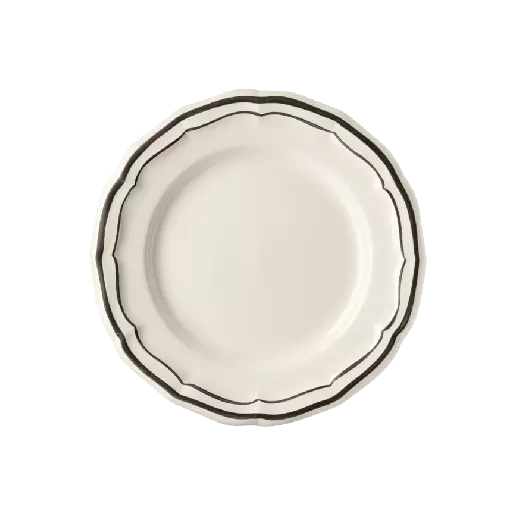 FILET MIDNIGHT - BOX OF 4 CANAPE PLATES