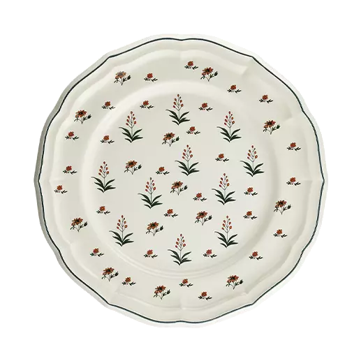 HERBIER DU PARADIS - BOX OF 4 DINNER PLATES