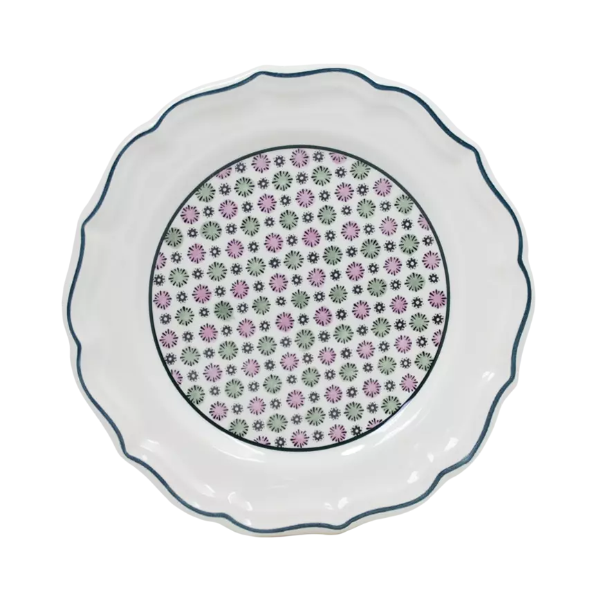 DOMINOTE - BOX OF 4 ASSORTED DESSERT PLATES