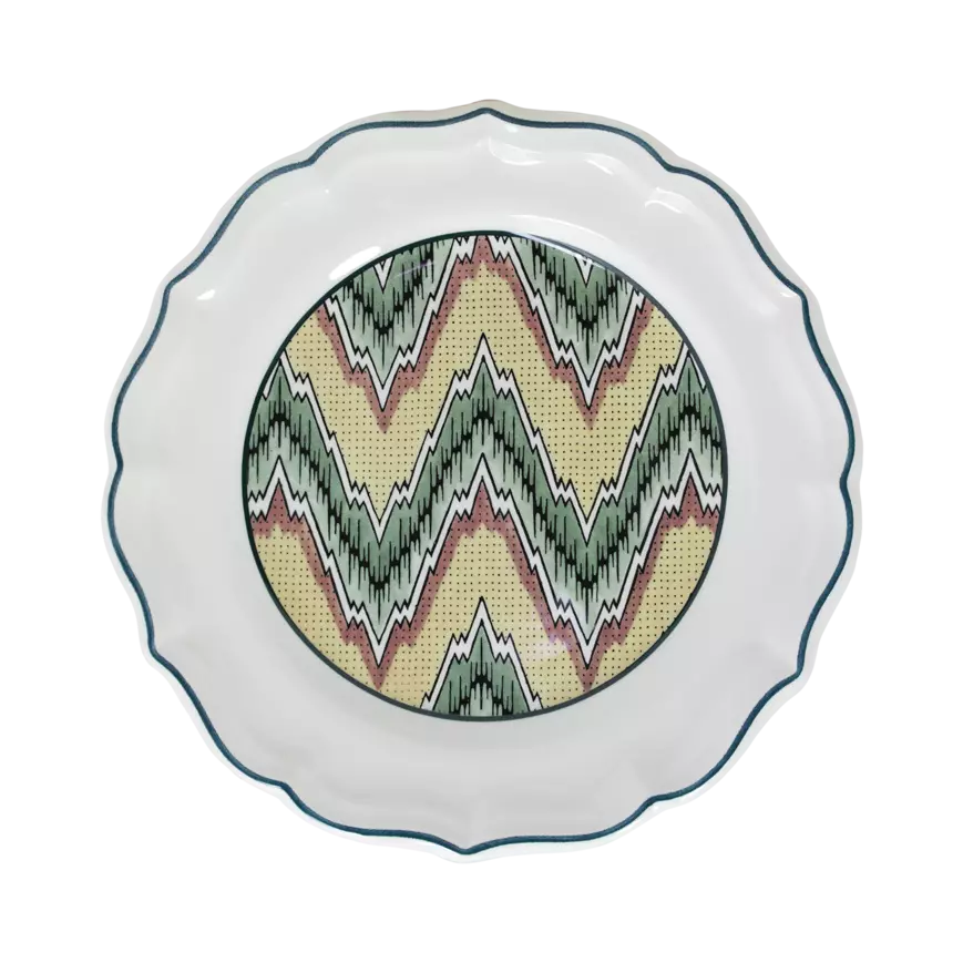 DOMINOTE - BOX OF 4 ASSORTED DESSERT PLATES
