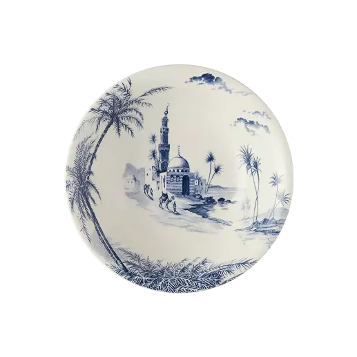 LES DEPAREILLEES BLUE - BOX OF 4 CEREAL BOWLS