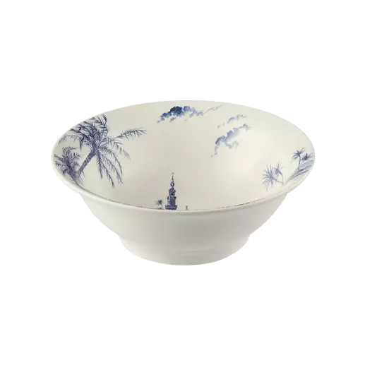 LES DEPAREILLEES BLUE - BOX OF 4 CEREAL BOWLS