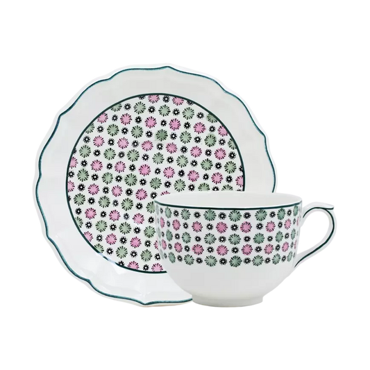 DOMINOTE - JUMBO CUP AND SAUCER