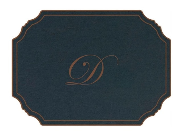 BLUE PLACEMAT - CLASSIC ALPHABET