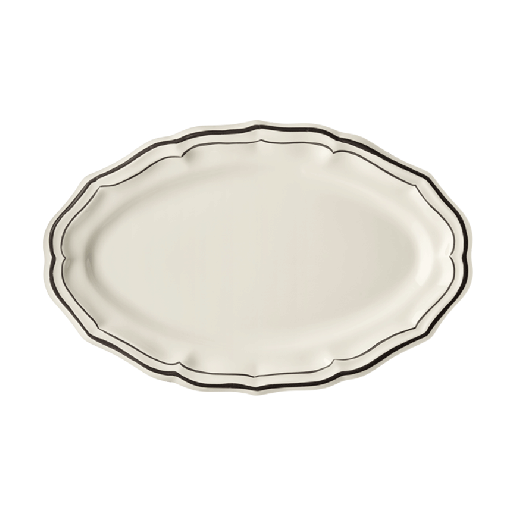 FILET MIDNIGHT - OVAL PLATTER