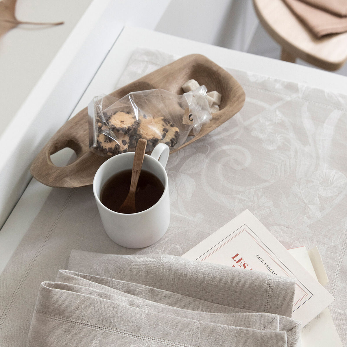 Tivoli - Tablecloth (Black Pepper)