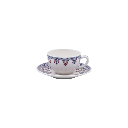 ROUEN OR - SET OF 2 TEA CUPS & SAUCERS