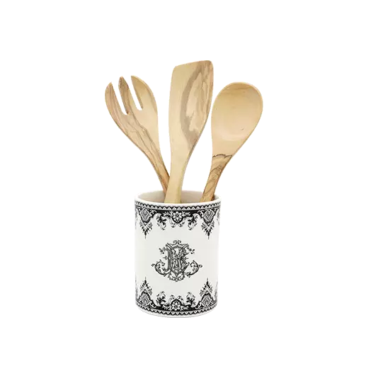MONOGRAMME - KITCHEN UTENSIL HOLDER + UTENSILS